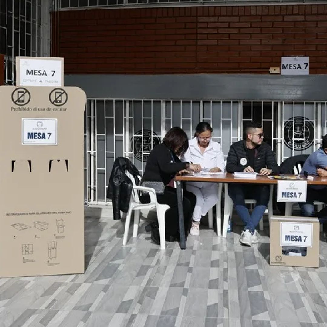Elecciones en Colombia. Foto: EFE